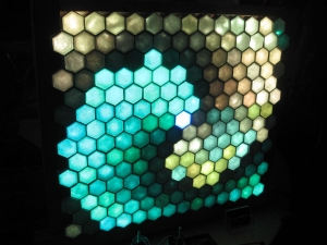 hex led wall